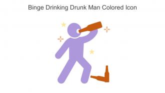 Binge Drinking Drunk Man Colored Icon In Powerpoint Pptx Png And Editable Eps Format