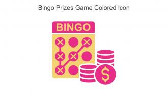 Bingo Prizes Game Colored Icon In Powerpoint Pptx Png And Editable Eps Format
