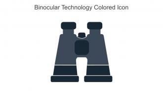 Binocular Technology Colored Icon In Powerpoint Pptx Png And Editable Eps Format