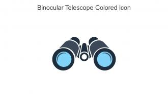 Binocular Telescope Colored Icon In Powerpoint Pptx Png And Editable Eps Format