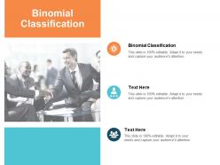 Binomial classification ppt powerpoint presentation gallery information cpb