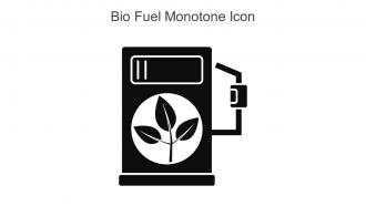 Bio Fuel Monotone Icon In Powerpoint Pptx Png And Editable Eps Format