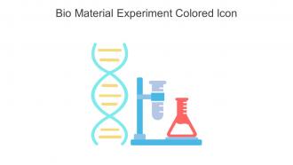 Bio Material Experiment Colored Icon In Powerpoint Pptx Png And Editable Eps Format