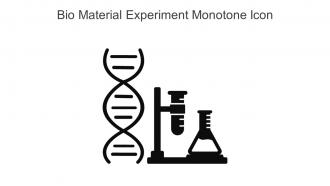 Bio Material Experiment Monotone Icon In Powerpoint Pptx Png And Editable Eps Format