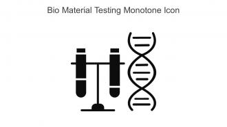 Bio Material Testing Monotone Icon In Powerpoint Pptx Png And Editable Eps Format