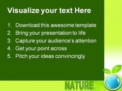 Bio nature global powerpoint templates and powerpoint backgrounds 0511