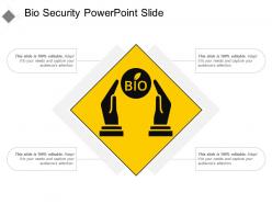 Bio security powerpoint slide