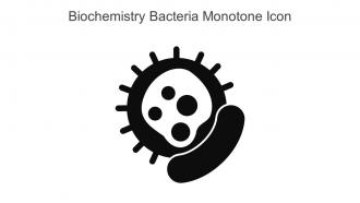 Biochemistry Bacteria Monotone Icon In Powerpoint Pptx Png And Editable Eps Format