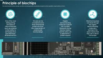 Biochips IT Principle Of Biochips Ppt Powerpoint Presentation File Inspiration