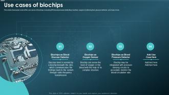 Biochips IT Use Cases Of Biochips Ppt Powerpoint Presentation File Gridlines