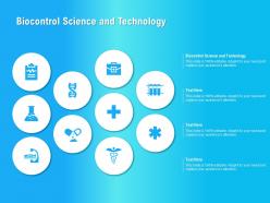 Biocontrol science and technology ppt powerpoint presentation model examples