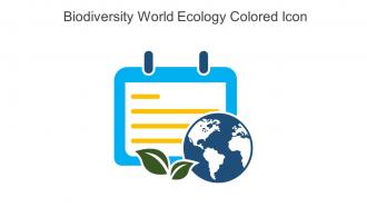 Biodiversity World Ecology Colored Icon In Powerpoint Pptx Png And Editable Eps Format