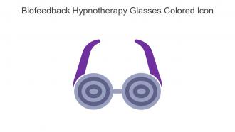 Biofeedback Hypnotherapy Glasses Colored Icon In Powerpoint Pptx Png And Editable Eps Format