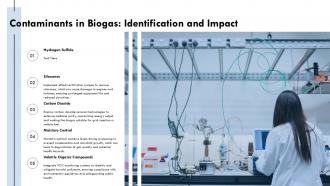 Biogas Cleaning Purifying Methane Renewable Energy Ppt Presentation ST AI Professional Adaptable