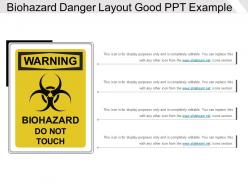 Biohazard danger layout good ppt example
