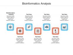 Bioinformatics analysis ppt powerpoint presentation infographics maker cpb