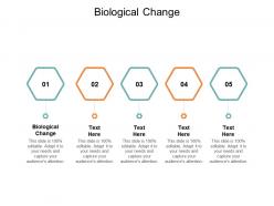 Biological change ppt powerpoint presentation infographics model cpb