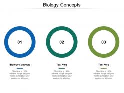 Biology concepts ppt powerpoint presentation file vector cpb