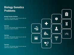 Biology genetics problems ppt powerpoint presentation ideas sample