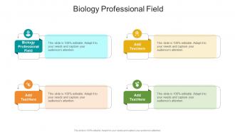 Biology Professional Field In Powerpoint And Google Slides Cpb