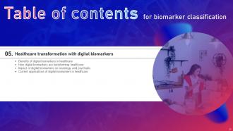 Biomarker Classification IT Powerpoint Presentation Slides Compatible Captivating