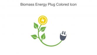 Biomass Energy Plug Colored Icon In Powerpoint Pptx Png And Editable Eps Format
