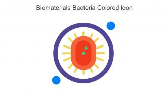Biomaterials Bacteria Colored Icon In Powerpoint Pptx Png And Editable Eps Format