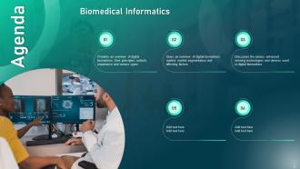 Biomedical Informatics Powerpoint Presentation Slides Graphical Aesthatic