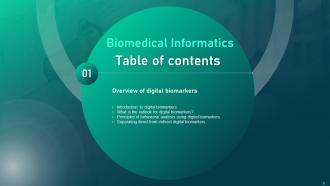 Biomedical Informatics Powerpoint Presentation Slides Adaptable Aesthatic
