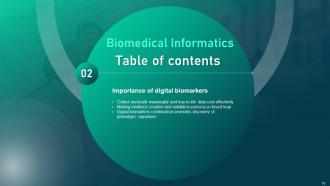 Biomedical Informatics Powerpoint Presentation Slides Ideas Engaging