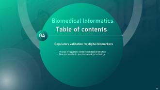 Biomedical Informatics Powerpoint Presentation Slides Impactful Engaging