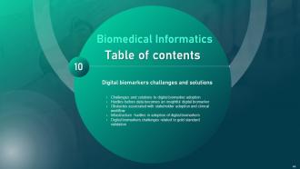 Biomedical Informatics Powerpoint Presentation Slides Image Adaptable