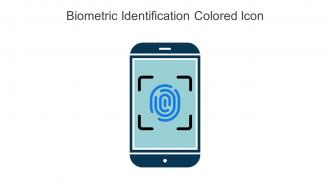 Biometric Identification Colored Icon In Powerpoint Pptx Png And Editable Eps Format