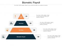 Biometric payroll ppt powerpoint presentation outline file formats cpb