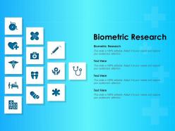 Biometric research ppt powerpoint presentation slides background images