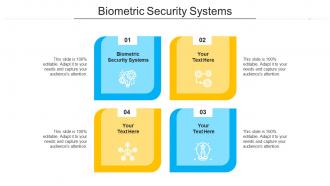 Biometric security systems ppt powerpoint presentation icon example file cpb