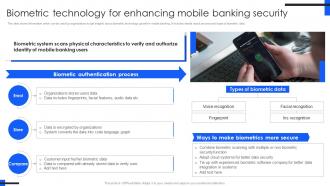 Biometric Technology For Enhancing Comprehensive Guide For Mobile Banking Fin SS V
