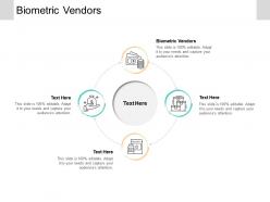 Biometric vendors ppt powerpoint presentation layouts show cpb