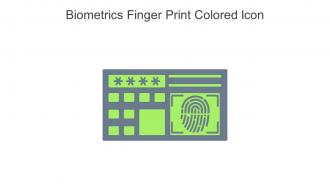 Biometrics Finger Print Colored Icon In Powerpoint Pptx Png And Editable Eps Format