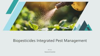 Biopesticides Integrated Pest Management PPT Structure AT