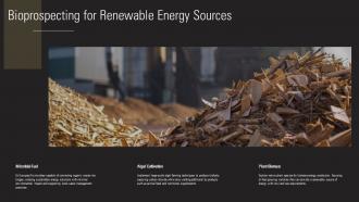 Bioprospecting Exploration Natural Resources Commercial Use PPT Sample ST AI Content Ready Editable