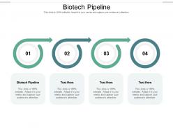Biotech pipeline ppt powerpoint presentation show cpb