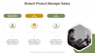 Biotech Product Manager Salary In Powerpoint And Google Slides Cpb