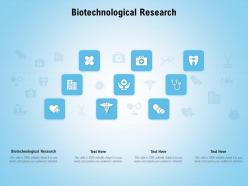 Biotechnological research ppt powerpoint presentation portfolio design inspiration