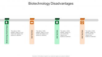 Biotechnology Disadvantages In Powerpoint And Google Slides Cpb