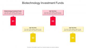 Biotechnology Investment Funds In Powerpoint And Google Slides Cpb