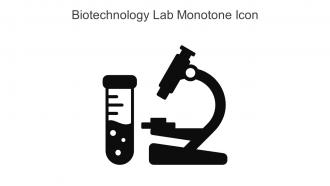 Biotechnology Lab Monotone Icon In Powerpoint Pptx Png And Editable Eps Format