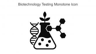 Biotechnology Testing Monotone Icon In Powerpoint Pptx Png And Editable Eps Format