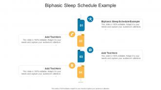Biphasic Sleep Schedule Example In Powerpoint And Google Slides Cpb