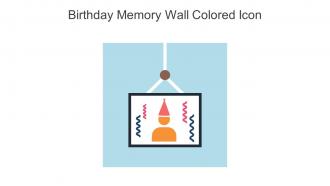 Birthday Memory Wall Colored Icon In Powerpoint Pptx Png And Editable Eps Format
